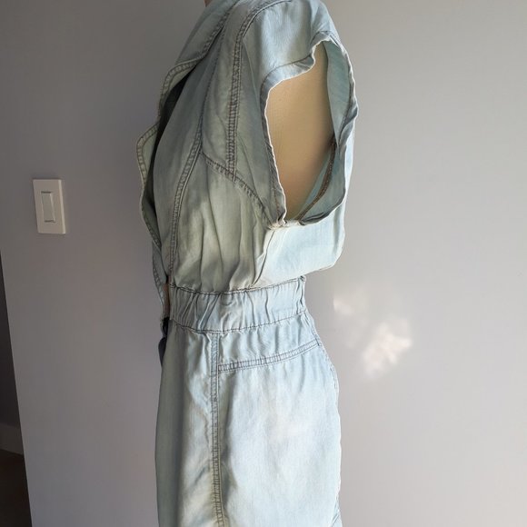 NWOT Blank NYC denim mini dress size XS - Picture 3 of 10